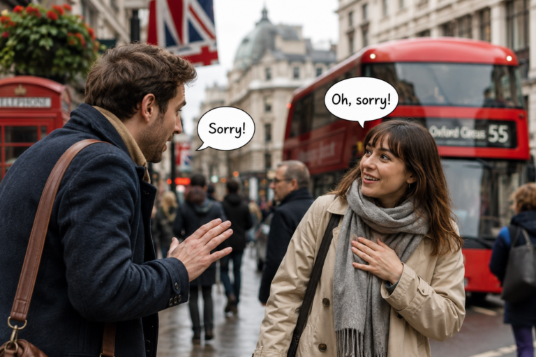 Why British People Say “Sorry” So Much: The Real Meaning Behind Britain’s Favourite Word
